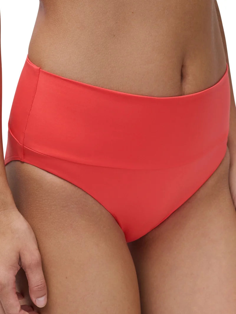 Chantelle Swimwear - Icon Full Bikini Brief Bright Coral