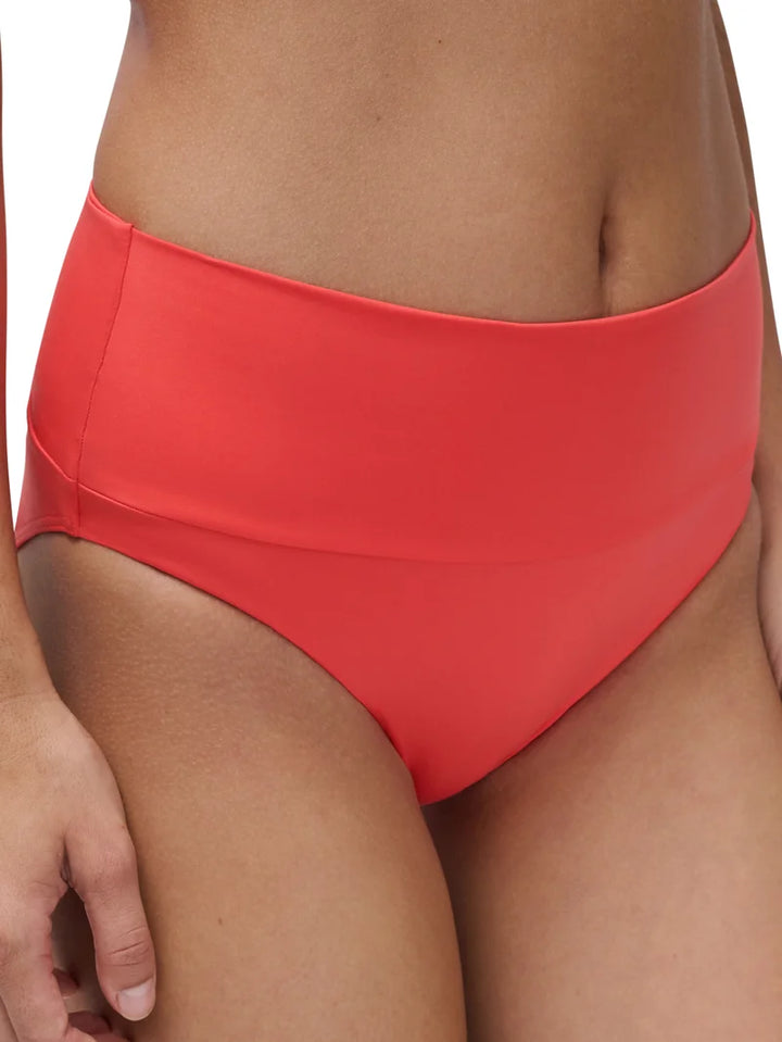 Chantelle Swimwear - Icon Full Bikini Brief Bright Coral