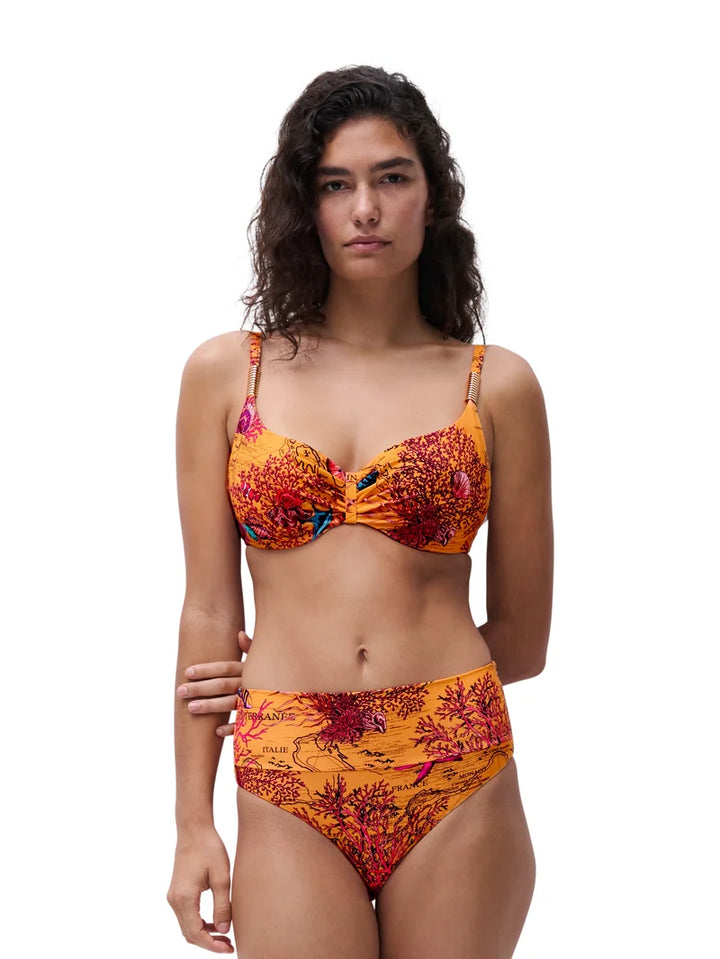 Chantelle Swimwear - Icon Full Bikini Brief Light Mediterranean