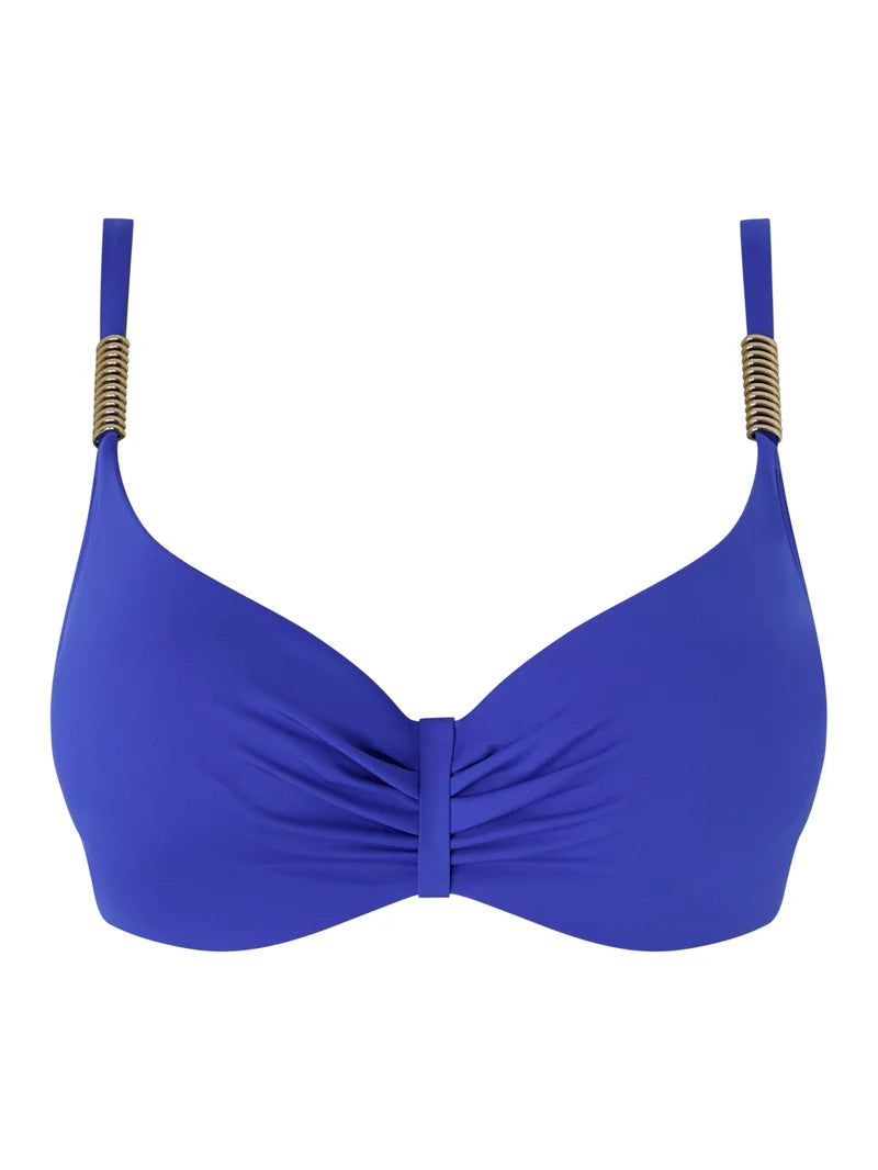 Chantelle Swimwear - Icon Covering Underwired Bikini Greek Blue