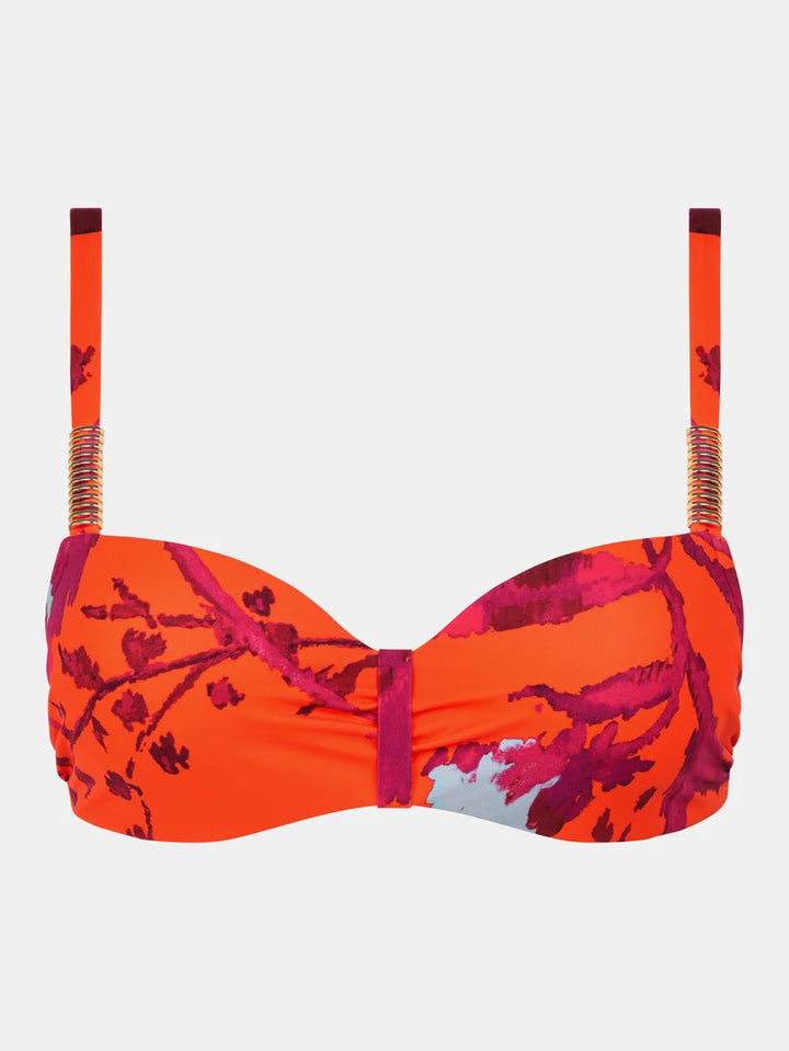 Chantelle Swimwear - Icon Half-Cup Memory Bra Painted Flowers