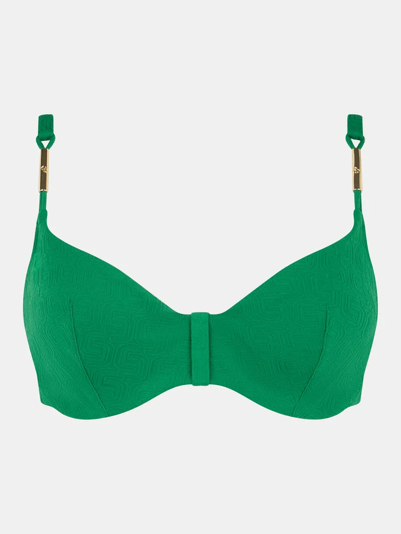 Chantelle Swimwear - Hera Covering Underwired Bra Emerald Green