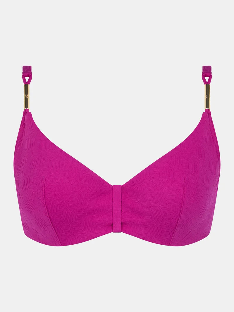 Chantelle Swimwear - Hera Covering Underwired Bra Tyrian Fuchsia