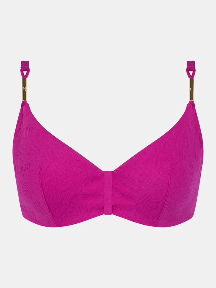 Chantelle Swimwear - Hera Covering Underwired Bra Tyrian Fuchsia