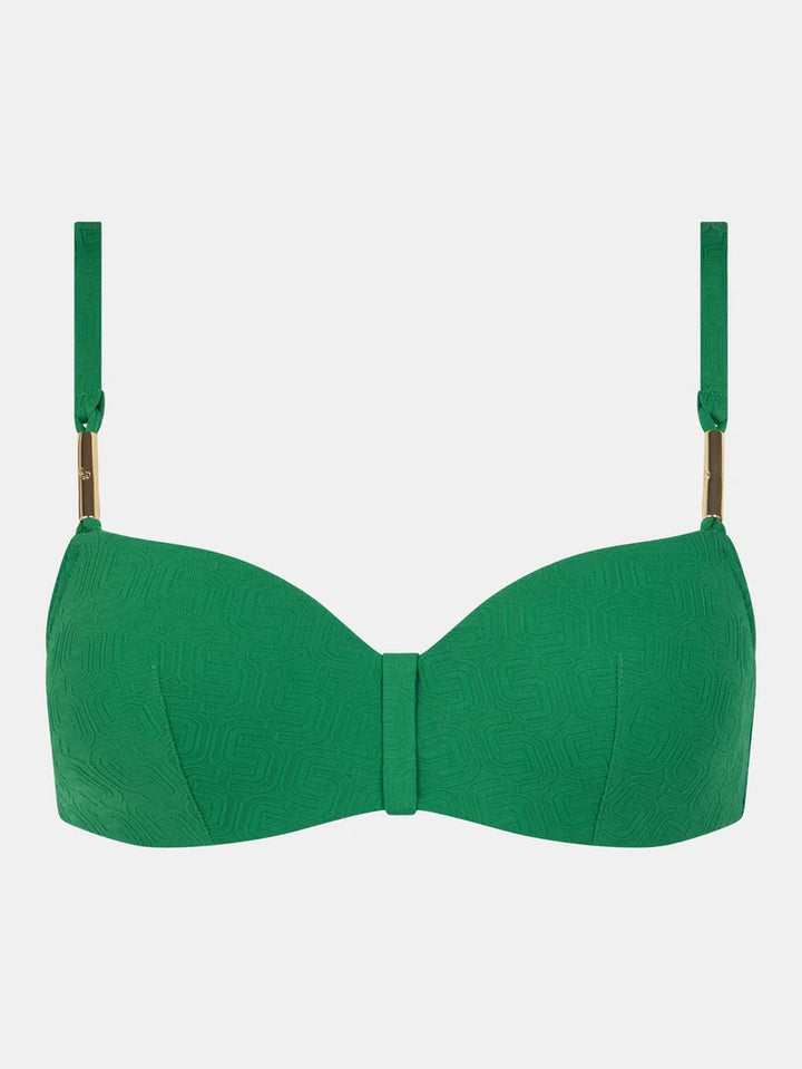 Chantelle Swimwear - Hera Half-Cup Memory Bra Emerald Green