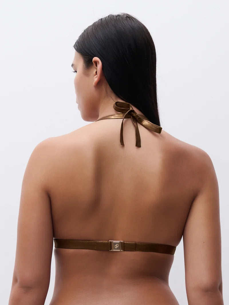Chantelle - Shaman Wirefree Triangle Spacer Bra Shadow Bronze