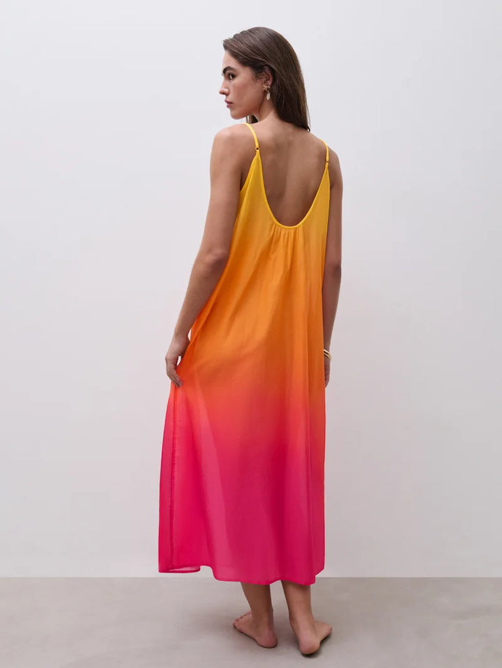 Chantelle - Aurora Long Dress Sunrise Tie & Dye