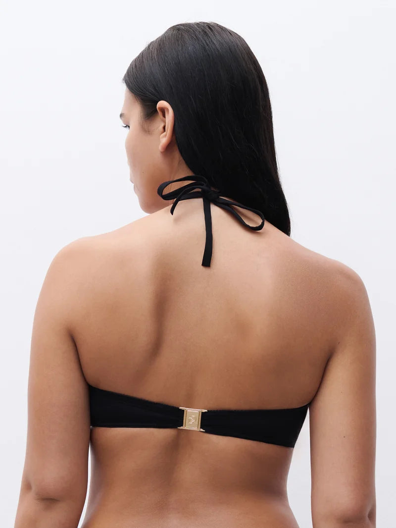 Chantelle Swimwear - Eclipse Bandeau Underwired Bra Black