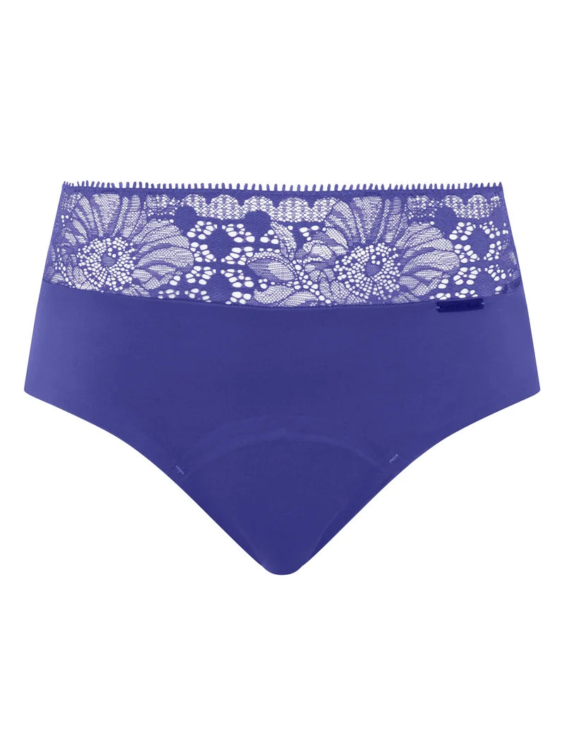 Chantelle - Day To Night Period Panty Shorty Purple Blue