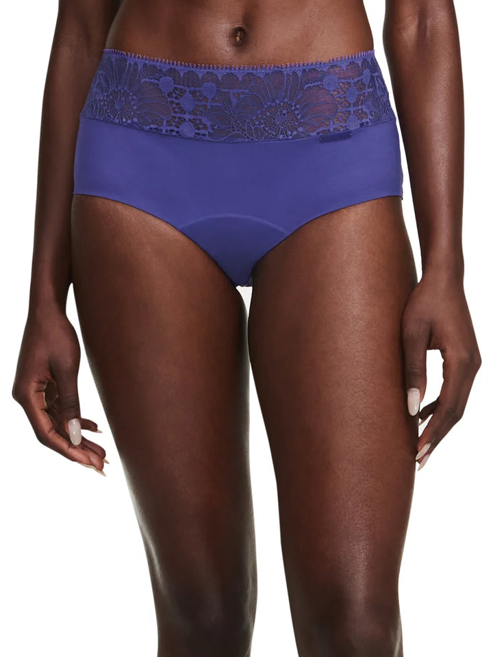 Chantelle - Day To Night Period Panty Shorty Purple Blue