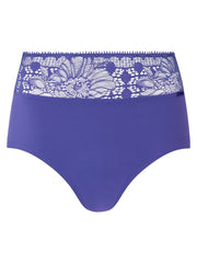 Chantelle - Day To Night Period Panty High-Waisted Full Brief Purple Blue