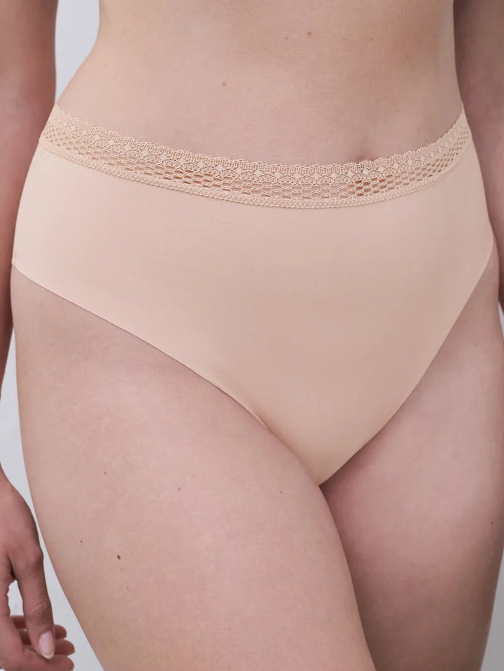 Chantelle - Cozy Chic High Cut Brief Clay Nude