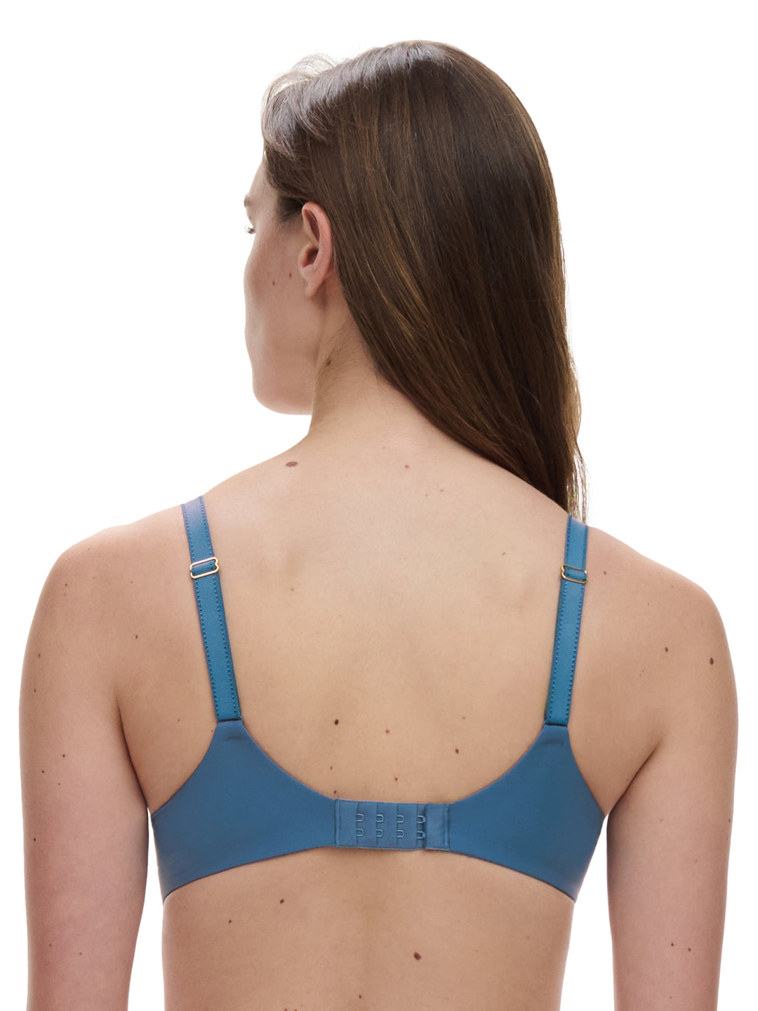 Chantelle - Orangerie Dream Plunge T-Shirt Bra Jeans Blue
