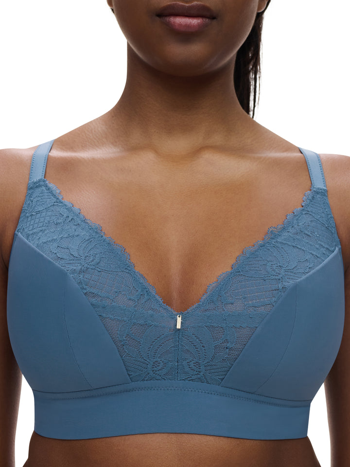 Chantelle - Orangerie Dream Wirefree Support Foam Bra Jeans Blue