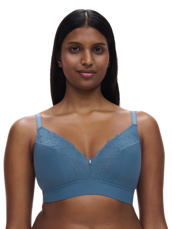 Chantelle - Orangerie Dream Wirefree Support Foam Bra Jeans Blue