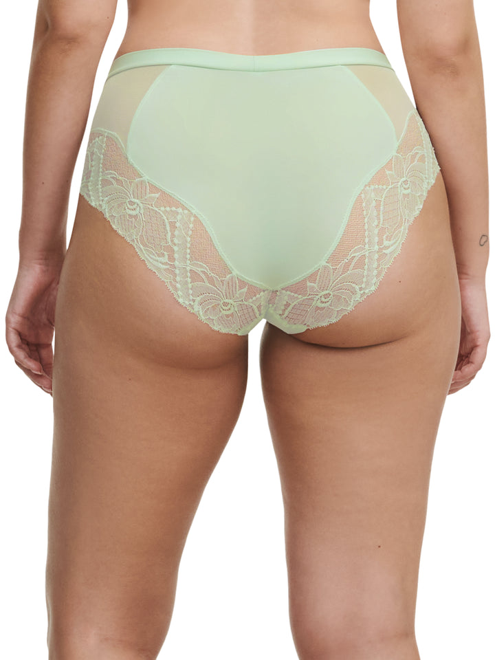 Chantelle - Orangerie Dream High-Waisted Full Brief Green Lily