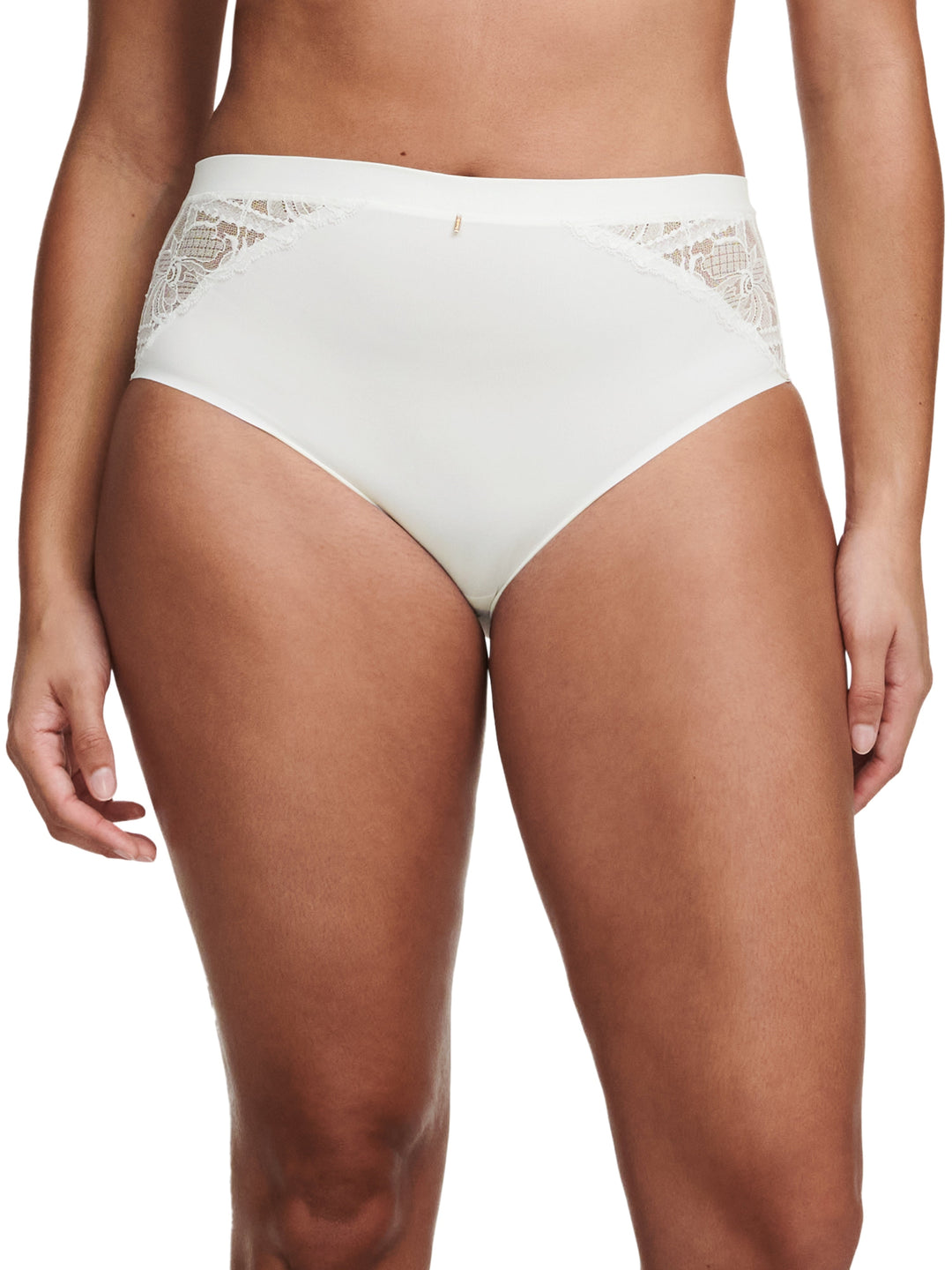 Chantelle Orangerie Dream High-Waisted Full Brief - Milk Full Brief Chantelle 