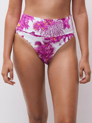 Chantelle Swimwear - Sauvage Full Bikini Brief White Jungle