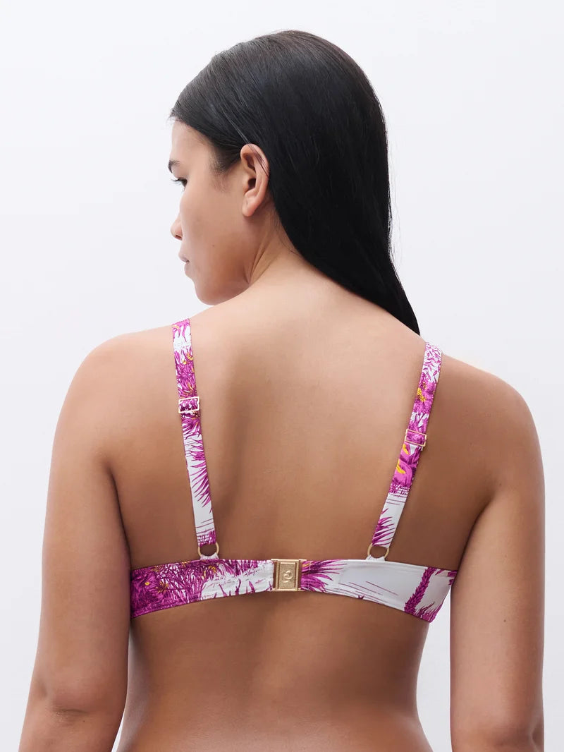 Chantelle Swimwear - Sauvage Covering Underwired Bikini White Jungle