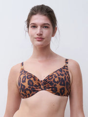 Chantelle Swimwear - Sauvage Covering Underwired Bra Wild Leopard