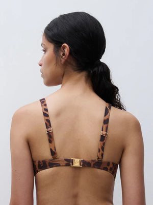Chantelle Swimwear - Sauvage Half-Cup Memory Bra Wild Leopard