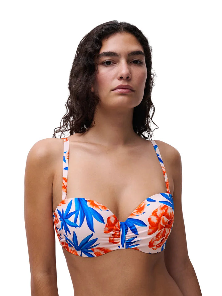 Chantelle Swimwear - Sauvage Bandeau T-Shirt Bikini Laurel Flower