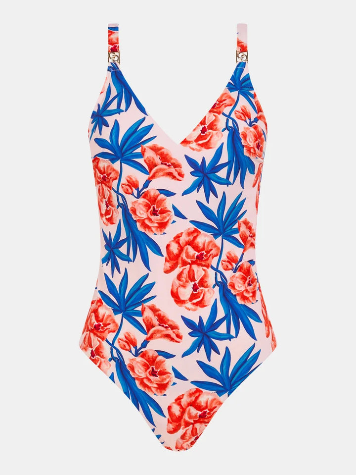 Chantelle Swimwear - Sauvage Wirefree Triangle Spacer Swimsuit Laurel Flower