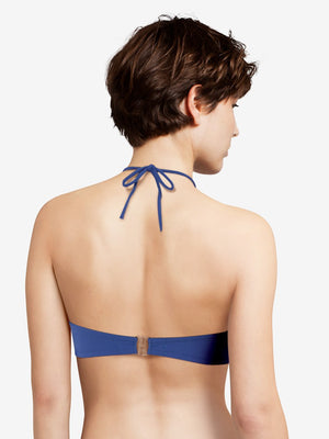 Chantelle Escape Bandeau T-Shirt Bra - Mazarine Blue Bandeau Bikini Chantelle Swimwear