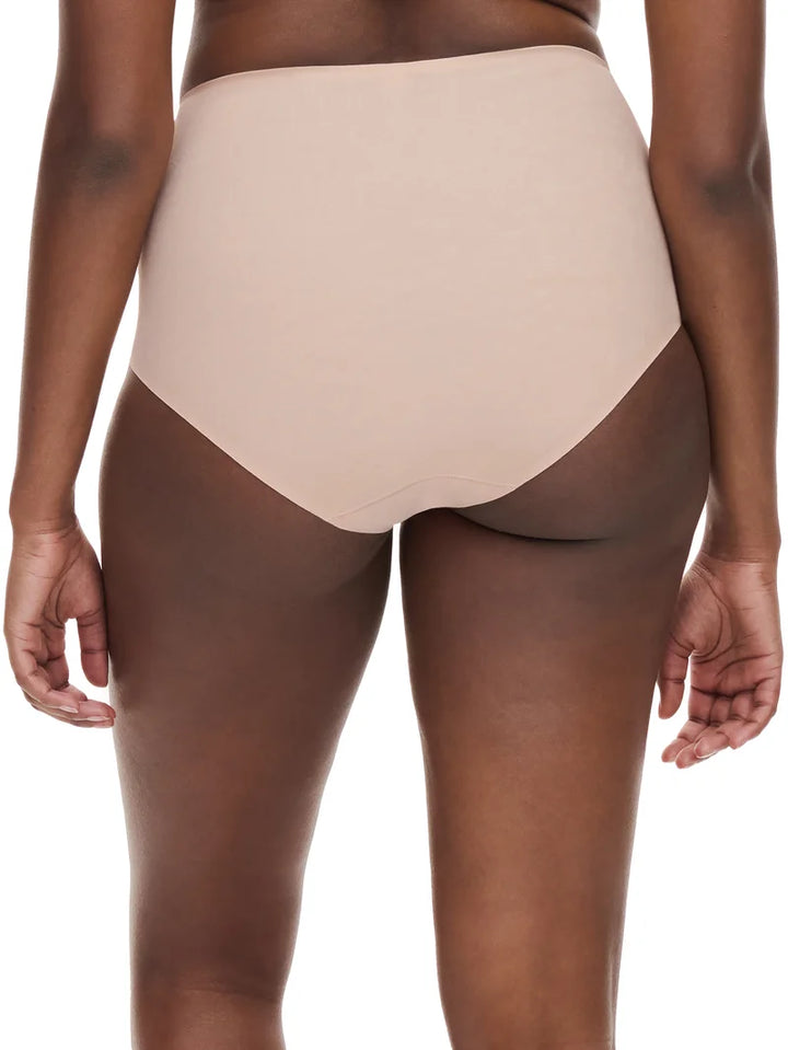 Chantelle - Comfort Chic High-Waisted Support Full Brief Dusky Pink