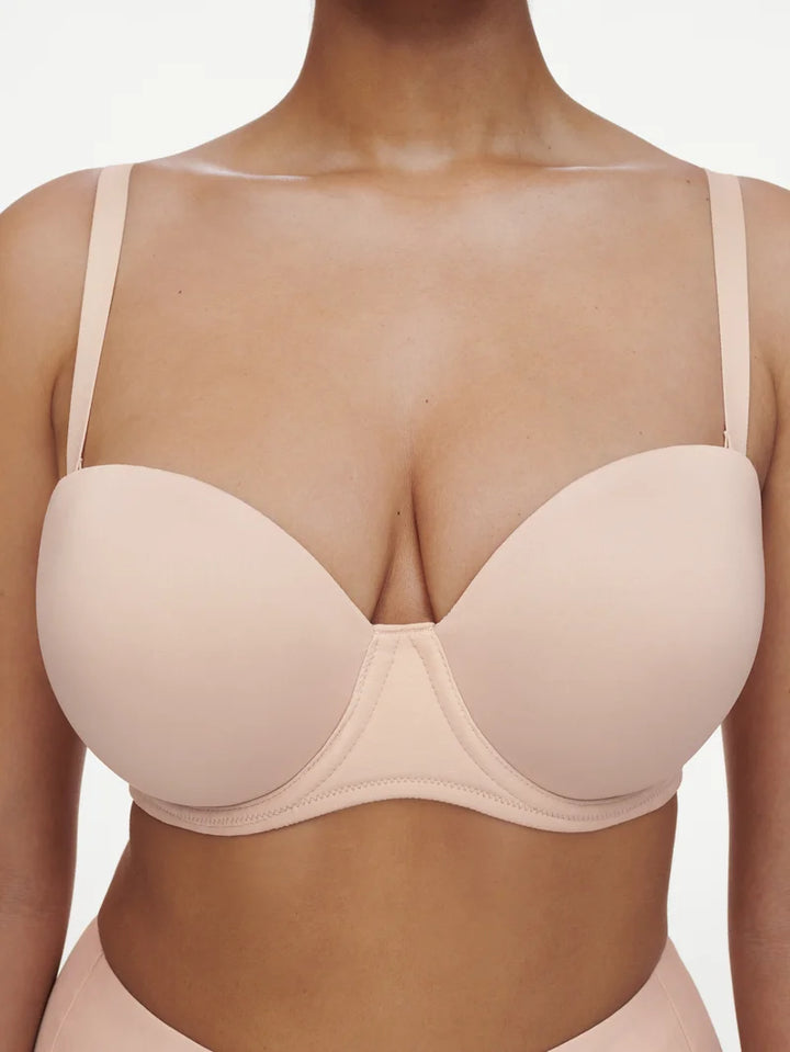 Chantelle - Comfort Chic Bandeau T-Shirt Bra Dusky Pink