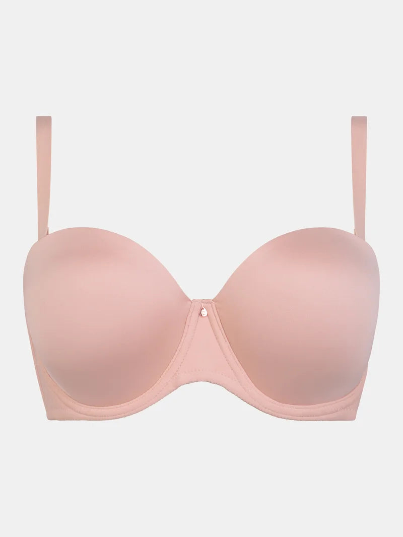 Chantelle - Comfort Chic Bandeau T-Shirt Bra Dusky Pink