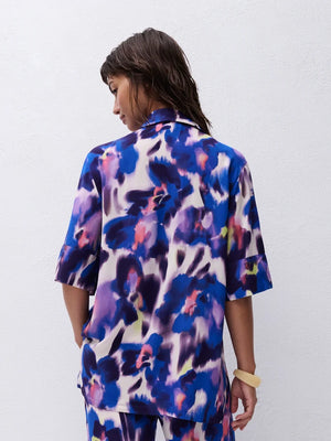 Chantelle - Explore Short Sleeved Shirt Blurred Night