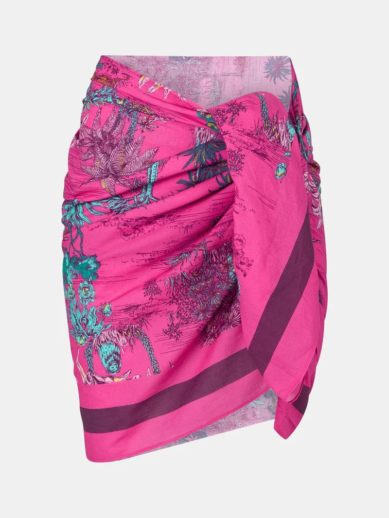 Chantelle Swimwear - Telluric Sarong Pink Jungle