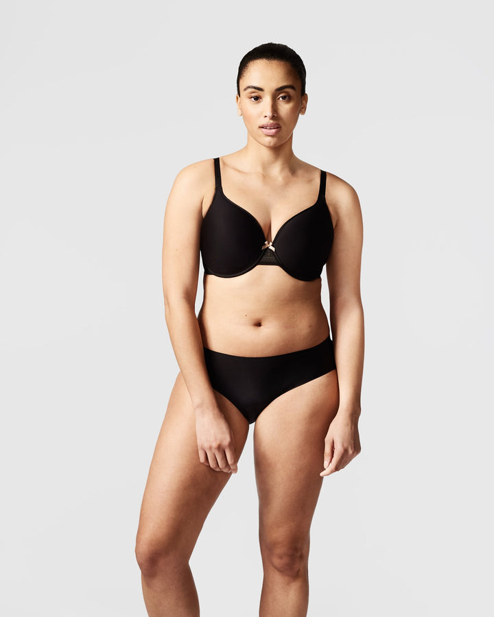 Chantelle C Ideal T-shirt Bra - Black T-shirt Bra Chantelle 