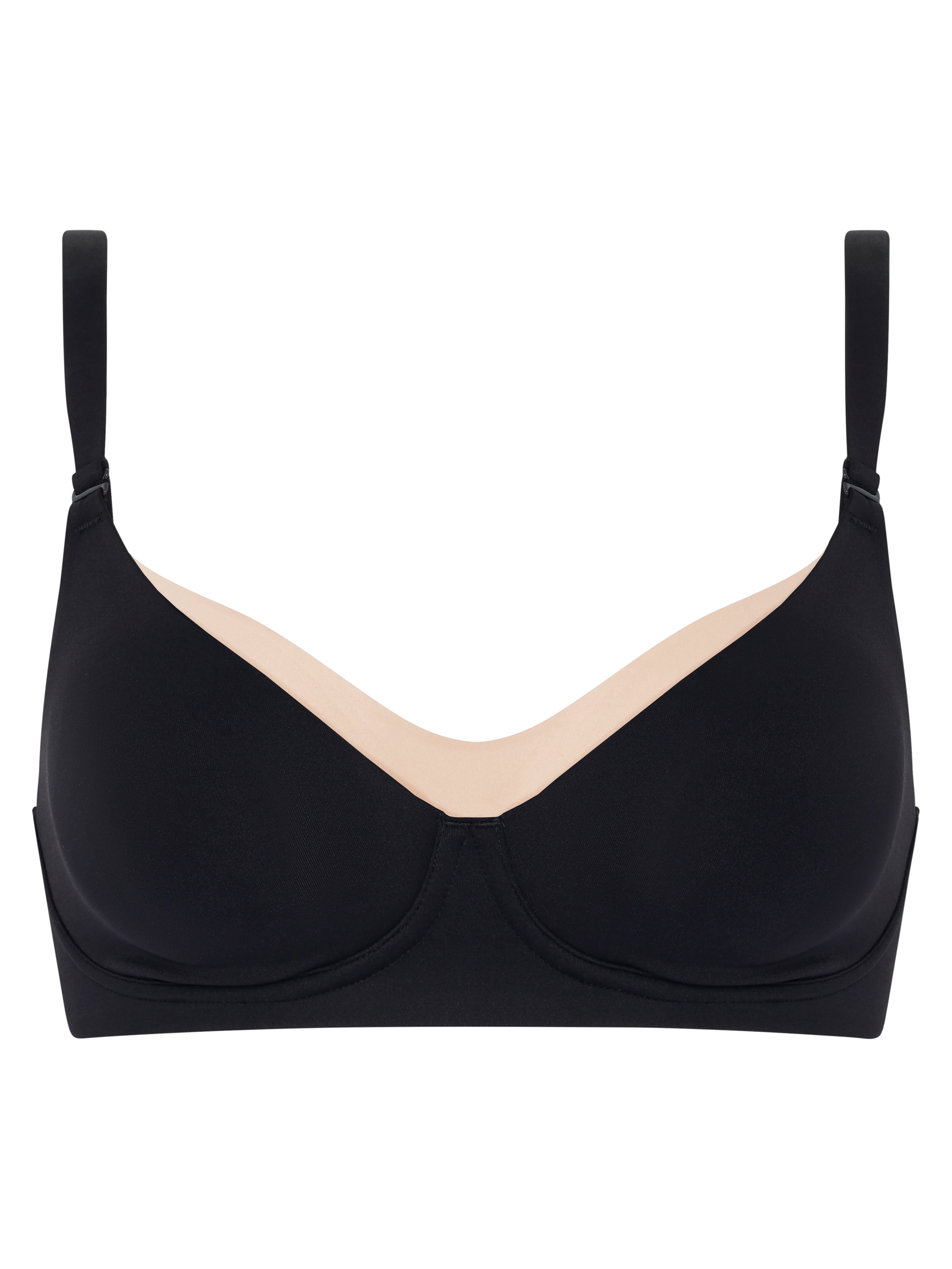 Chantelle Pure Maternity Nursing Bra (Wirefree) - Black Nursing Bra Chantelle 