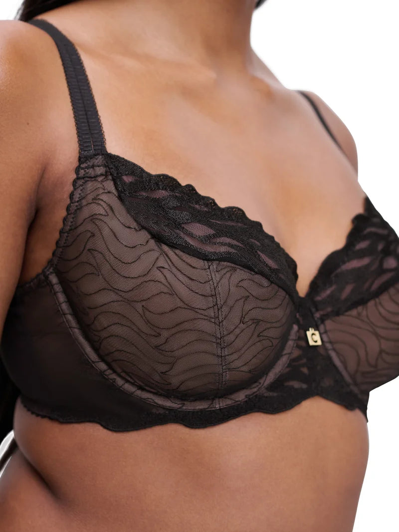 Chantelle - Vibe Covering Underwired Bra Black