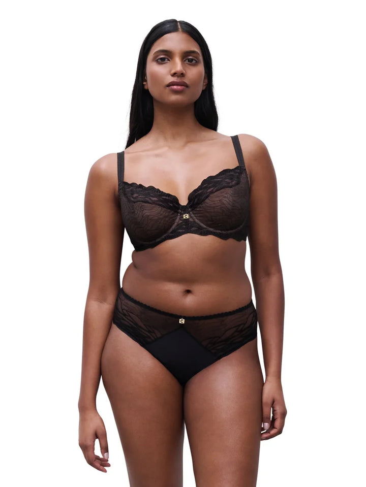 Chantelle - Vibe Covering Underwired Bra Black