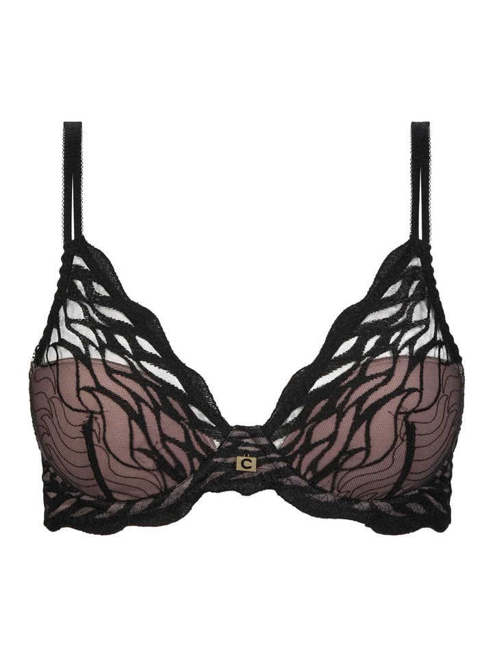 Chantelle - Vibe Plunge T-Shirt Bra Black