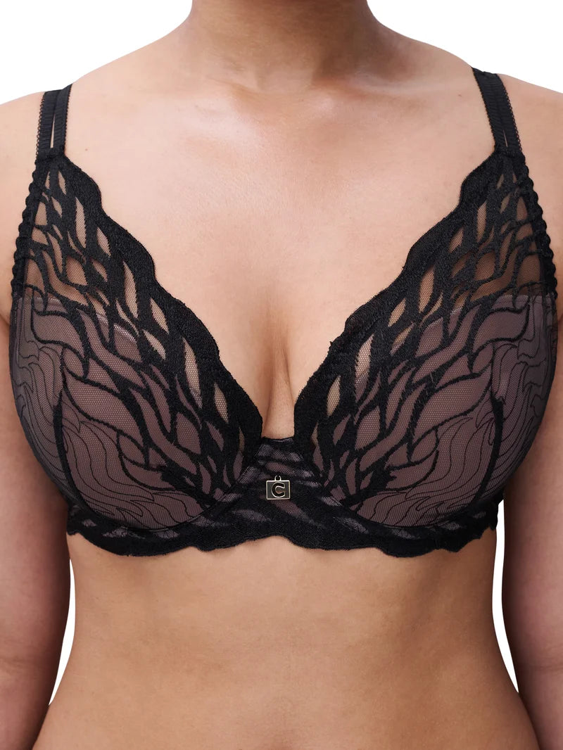 Chantelle - Vibe Plunge T-Shirt Bra Black