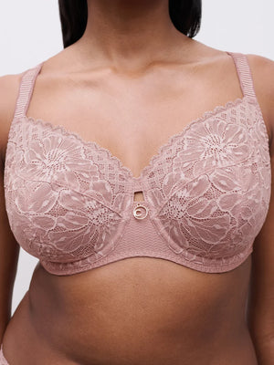 Chantelle - Reggiseno con ferretto Sublime Very Covering, colore rosa autentico