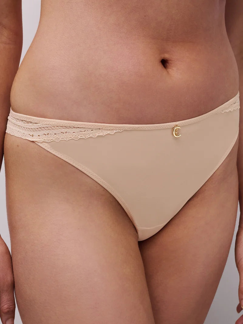Chantelle - Romance Tanga Golden Beige