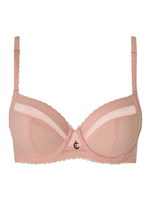 Chantelle - Romance Covering Underwired Bra Fluor Pink