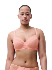 Chantelle - Romance Covering Underwired Bra Fluor Pink