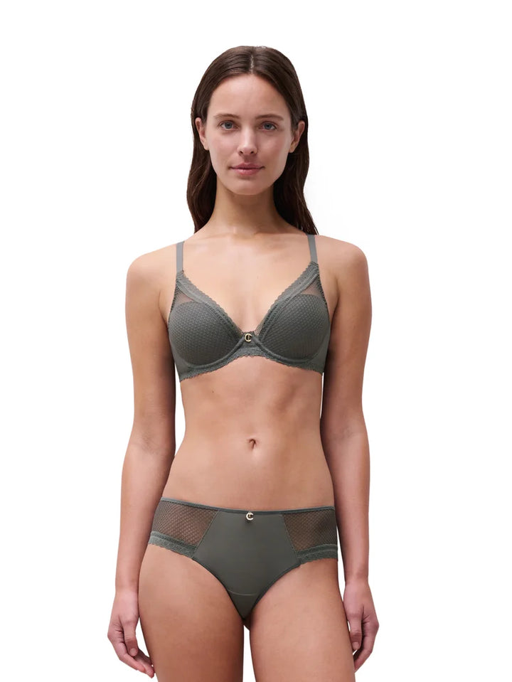 Chantelle - Romance Shorty Vert Argile