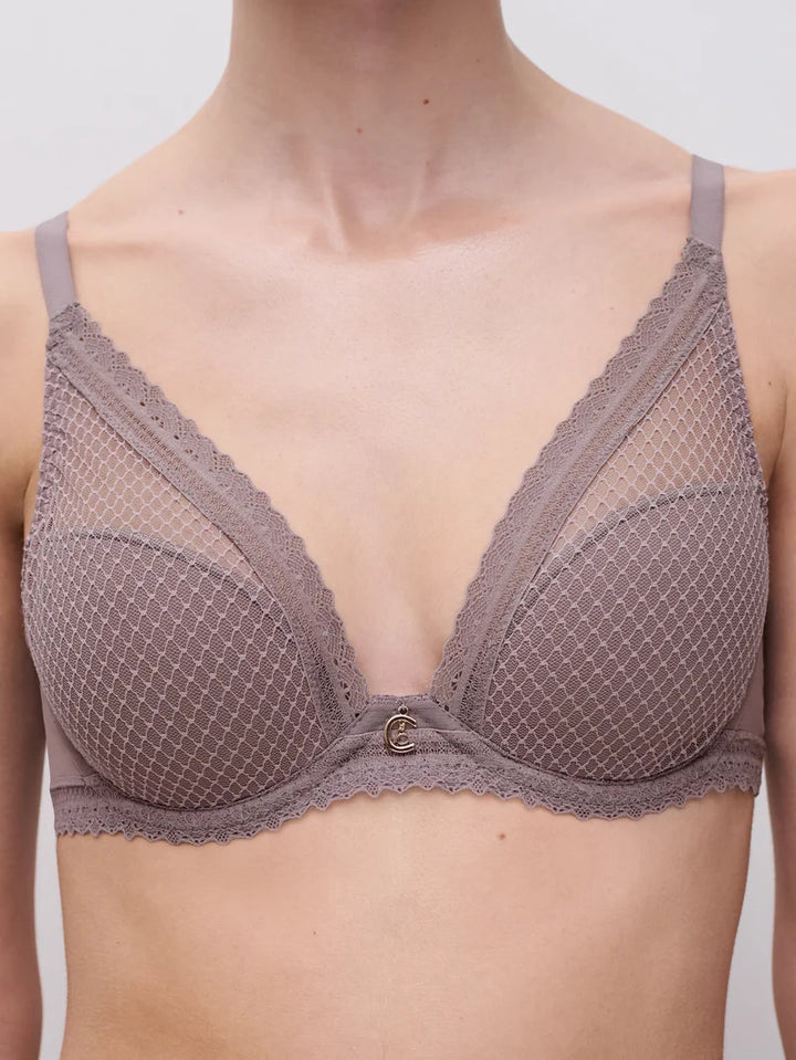Chantelle - Romance Plunge T-Shirt Bra Mink