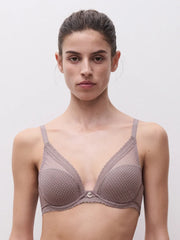 Chantelle - Romance Plunge T-Shirt Bra Mink