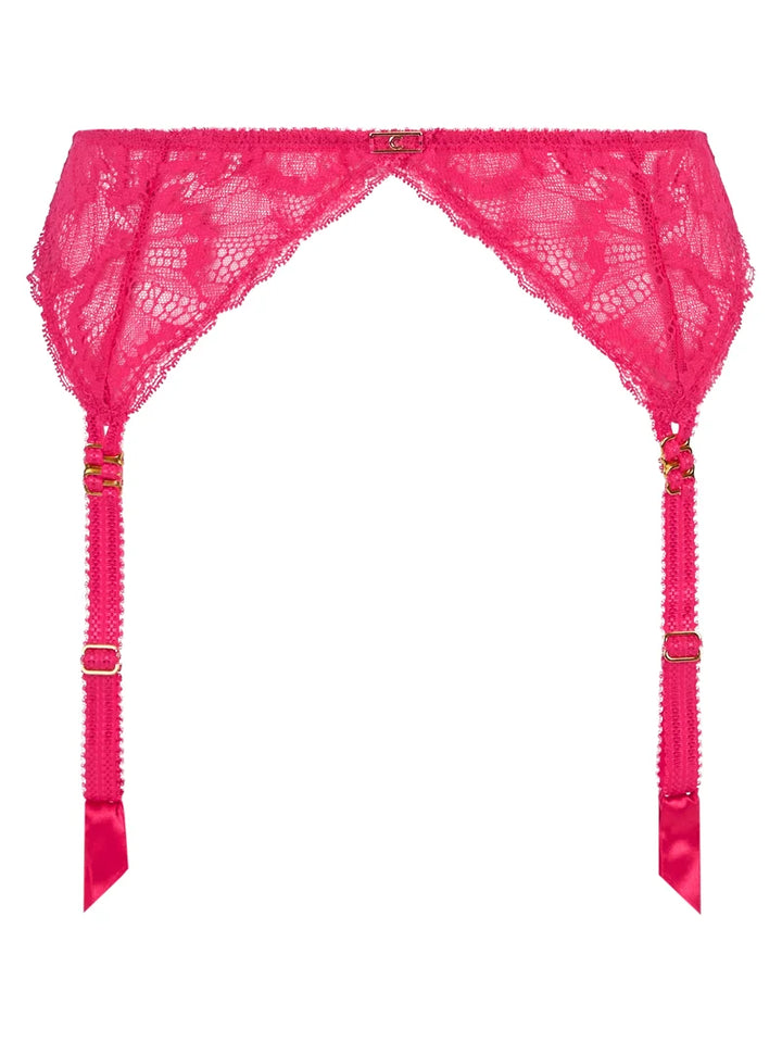 Chantelle - Muse Suspender Belt Lipstick Pink