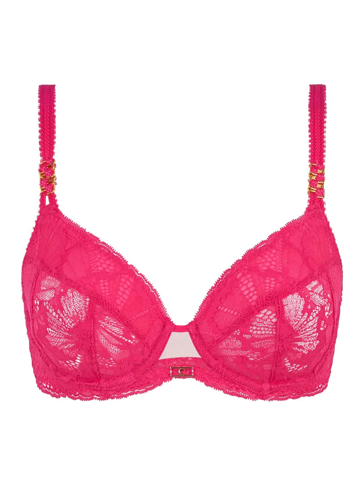 Chantelle - Muse Covering Underwired Bra Lipstick Pink
