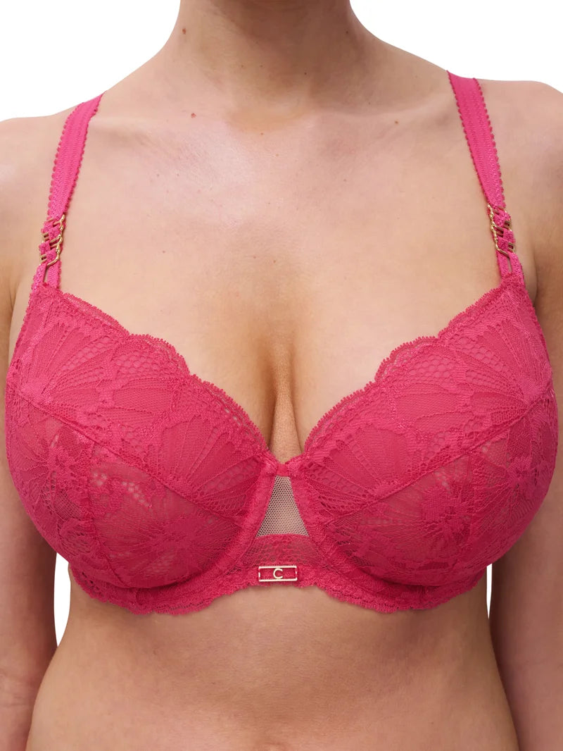 Chantelle - Muse Covering Underwired Bra Lipstick Pink