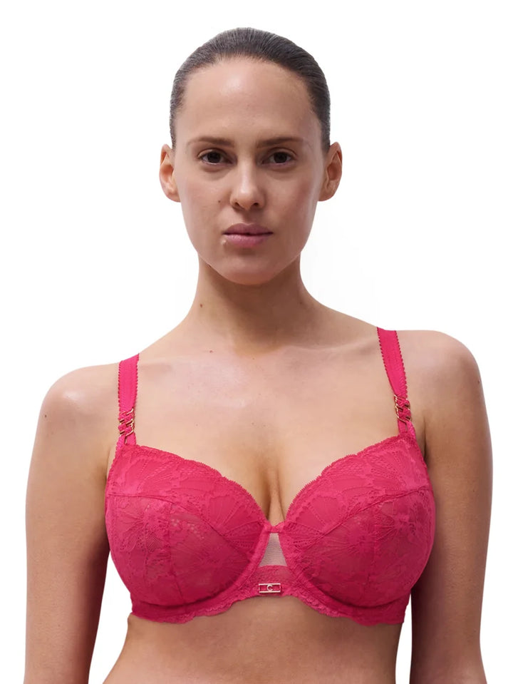 Chantelle - Muse Covering Underwired Bra Lipstick Pink
